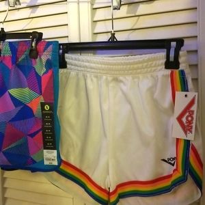 SOLD.  Lot of 2 Girls' Athletic Shorts Size 14/16. NWT